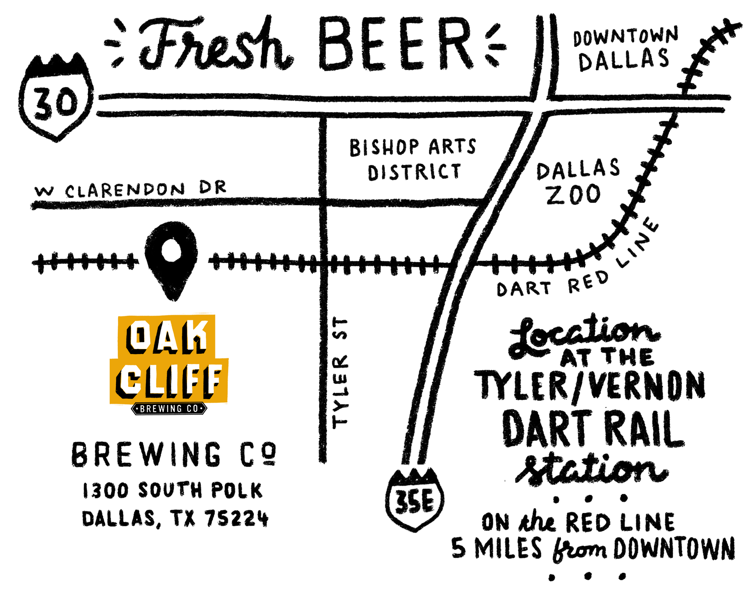 Oak Cliff Brewing Co | Taste Local, Join Today
